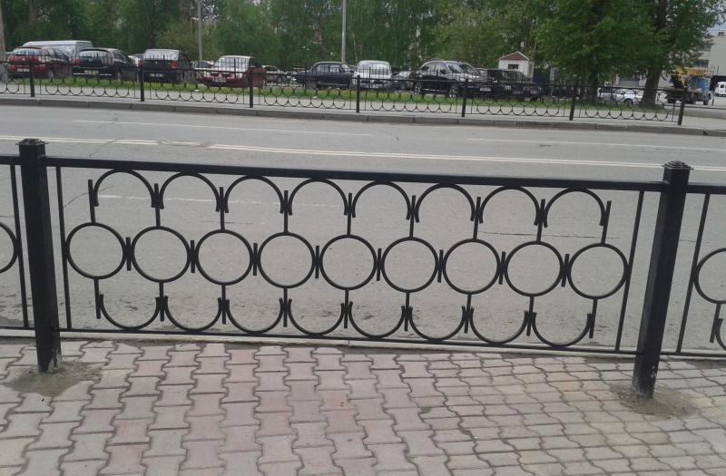 Металлические ограждения N 60015 Изготовление сварных металлических ограждений. От 1500 руб (за погонный метр)!